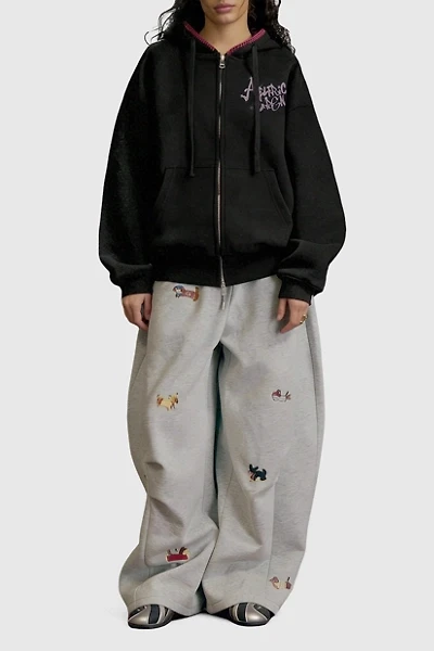 Aelfric Eden Boxy Spider Cherry Hoodie