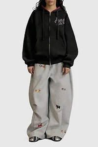 Aelfric Eden Boxy Spider Cherry Hoodie