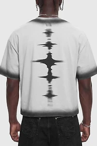 Aelfric Eden Boxy Spray Fade Star Tee