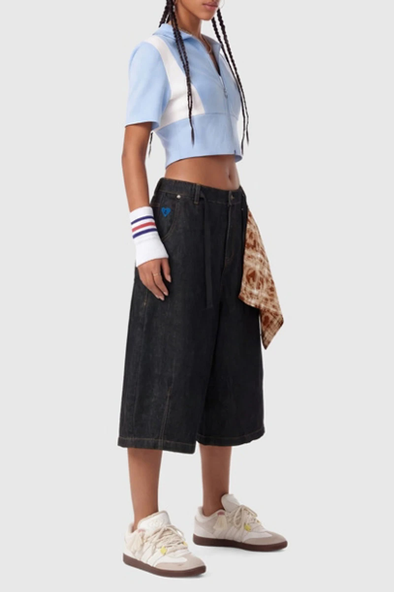 Aelfric Eden Detachable Kerchief Baggy Longline Jorts