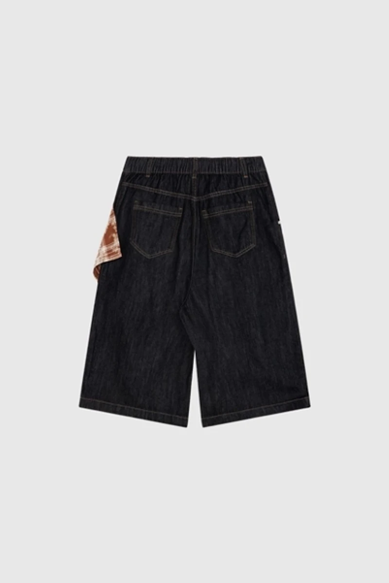 Aelfric Eden Detachable Kerchief Baggy Longline Jorts