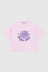 Aelfric Eden Cropped Floral Motif Tee
