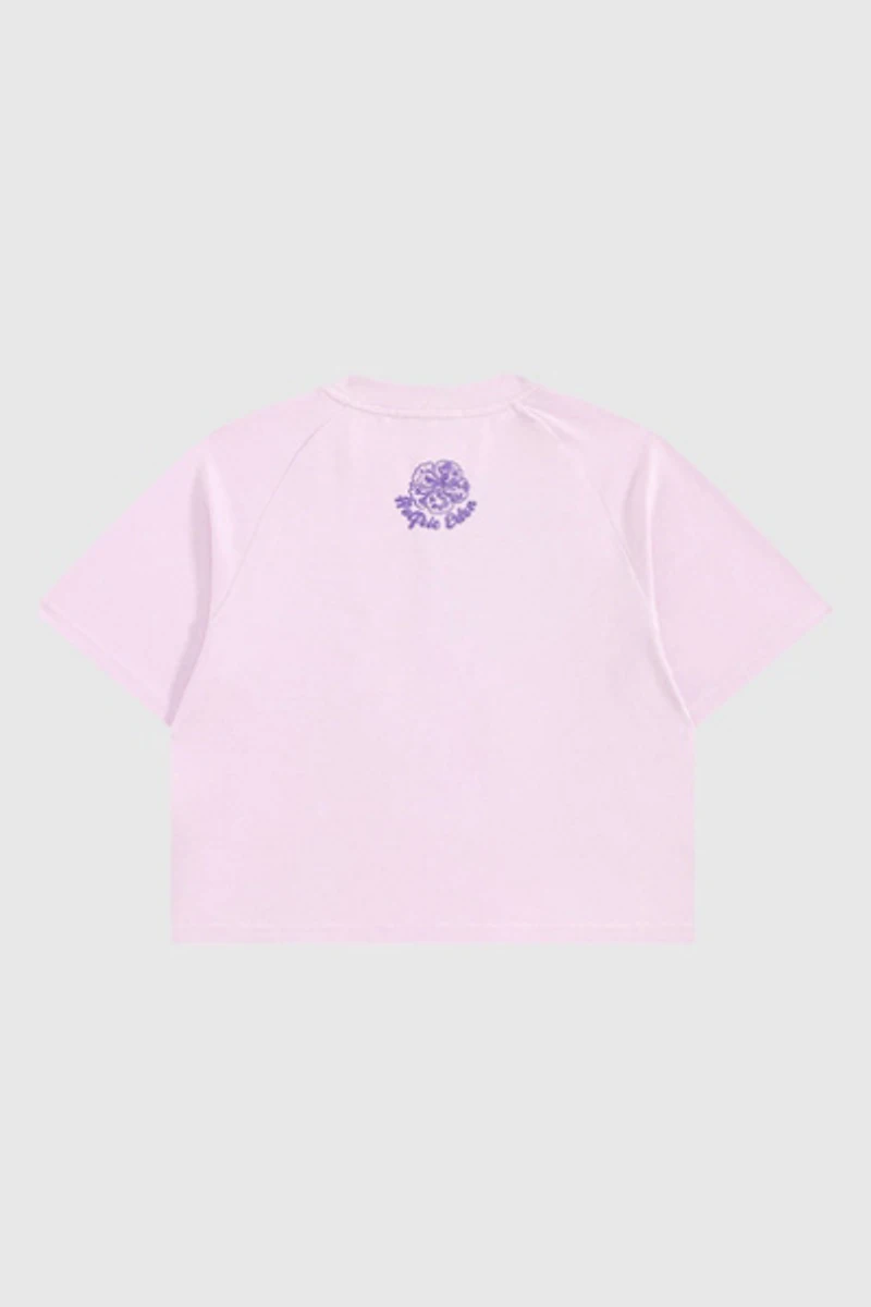 Aelfric Eden Cropped Floral Motif Tee