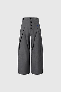 Aelfric Eden Pleated Baggy Barrel Pants