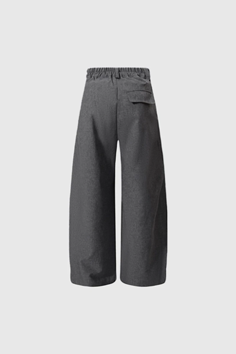 Aelfric Eden Pleated Baggy Barrel Pants