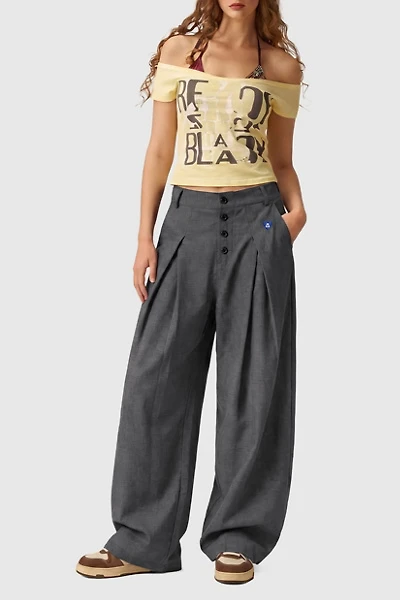 Aelfric Eden Pleated Baggy Barrel Pants
