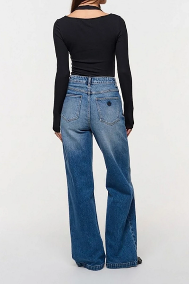 Abrand Pixie Halter Longsleeve Top
