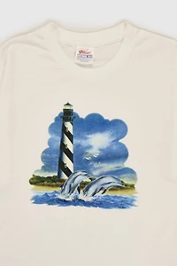 Vintage Dolphins Lighthouse Tee