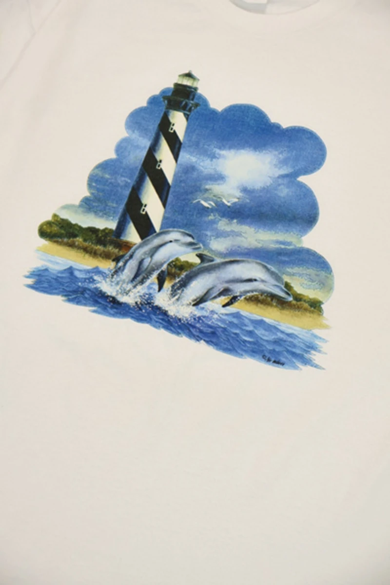 Vintage Dolphins Lighthouse Tee