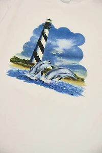 Vintage Dolphins Lighthouse Tee