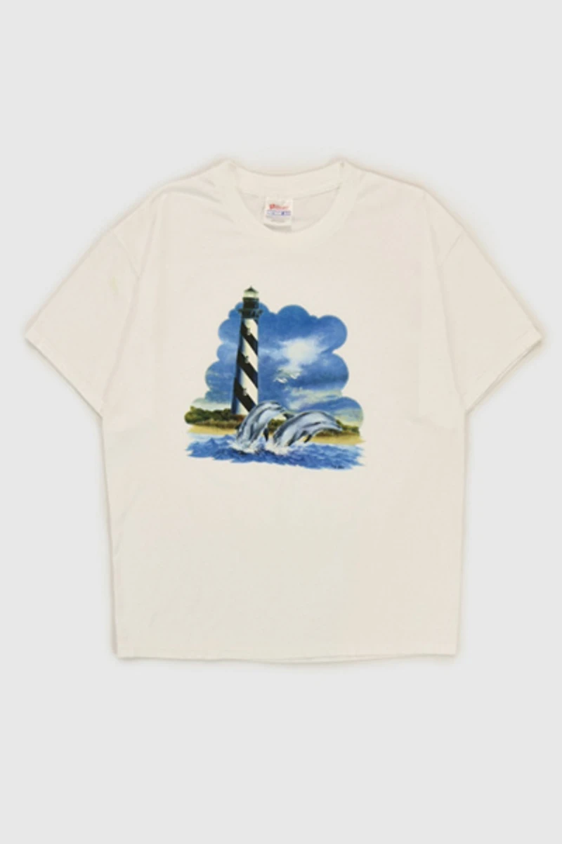 Vintage Dolphins Lighthouse Tee