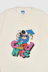 Vintage 1990 Mickey Grad Nite Tee