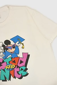 Vintage 1990 Mickey Grad Nite Tee