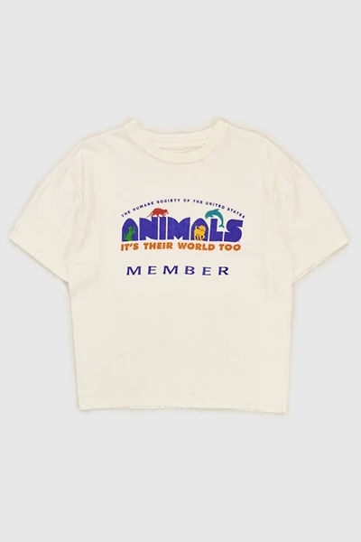 Vintage Animals It's Their World Too Tee