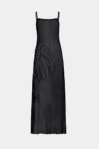 KIBYS Ancestral Lines Gio Sheer Palm Beach Dress