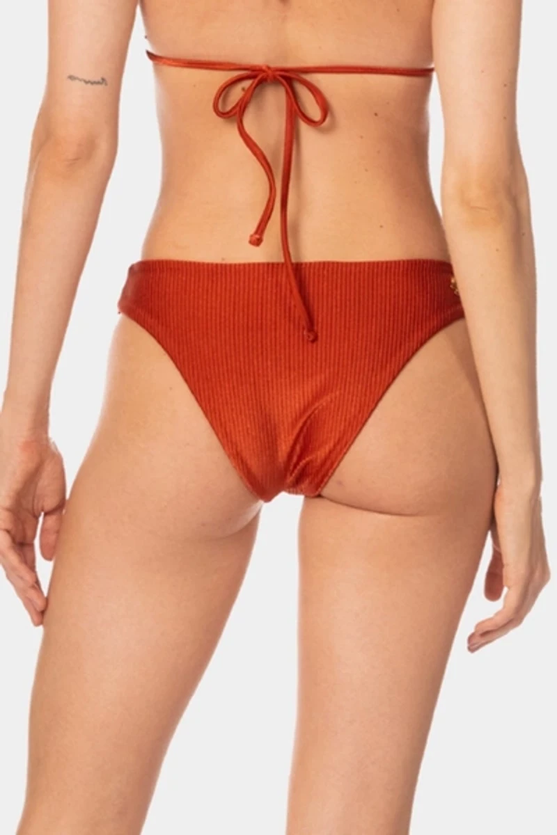 KIBYS Sunset Bazaar Laila Moderate High Leg Bikini Bottom