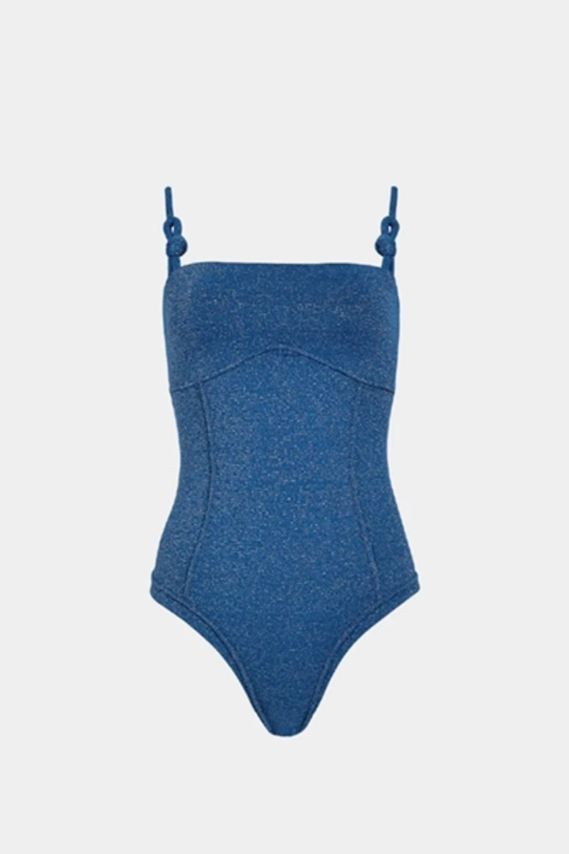 KIBYS Sacred Sun Nube Luxe Shimmer One Piece Swimsuit