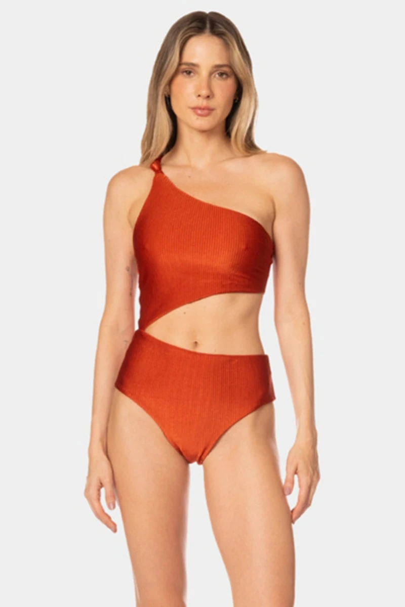 KIBYS Sunset Bazaar Hannah Trikini One Piece Swimsuit