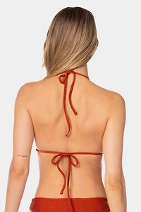KIBYS Sunset Bazaar Maui Triangle Bikini Top