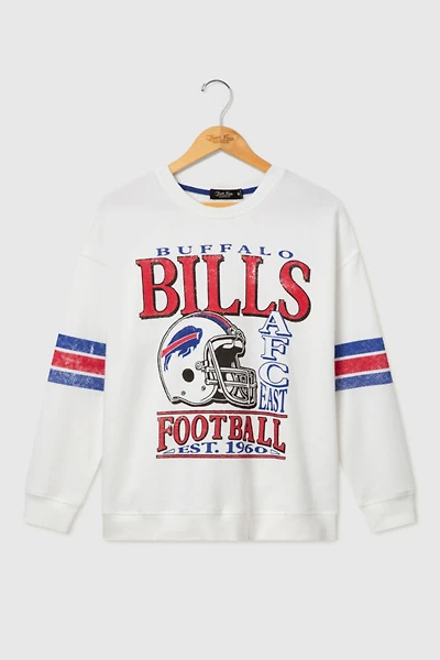 Junk Food NFL Oversized Striped Fleece