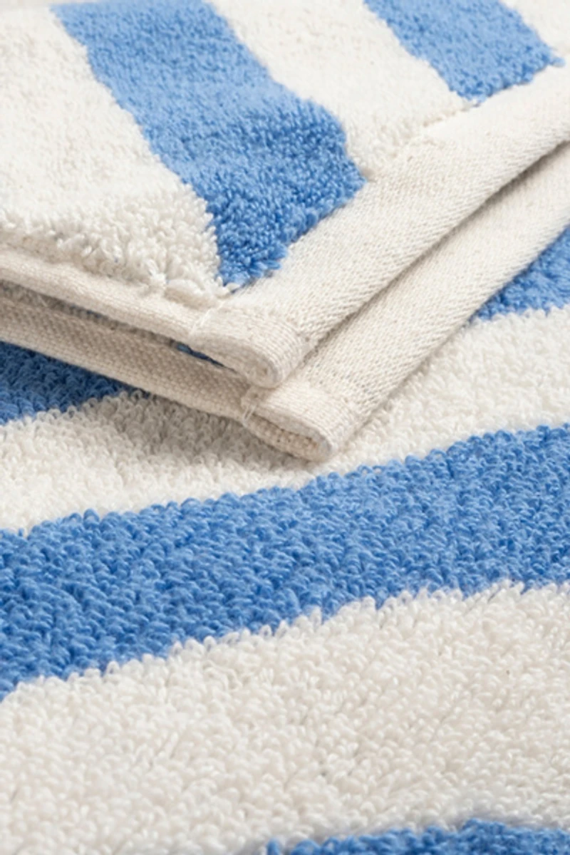 Zsa Zsa Zsu Striped Cotton Bath Towel Set