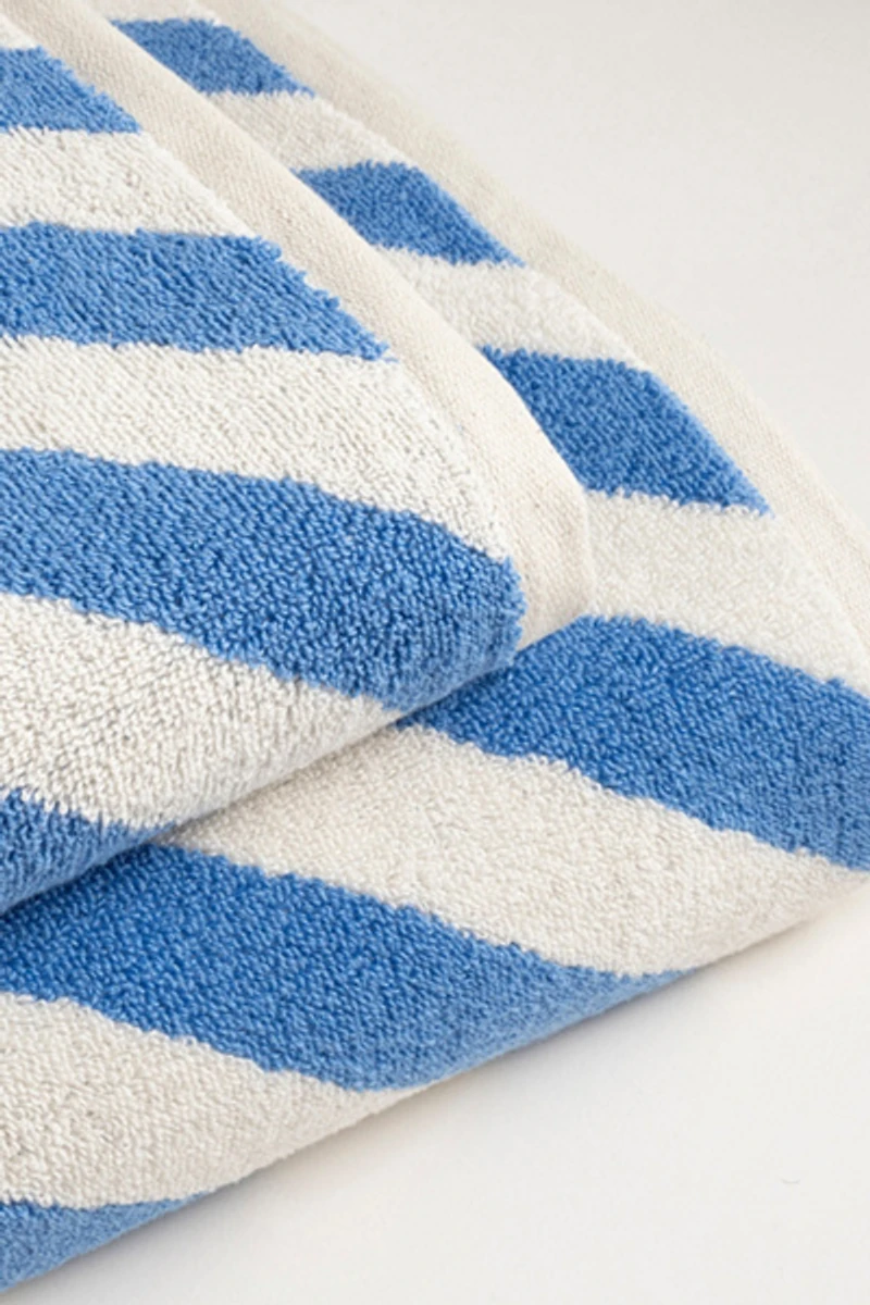 Zsa Zsa Zsu Striped Cotton Bath Towel Set