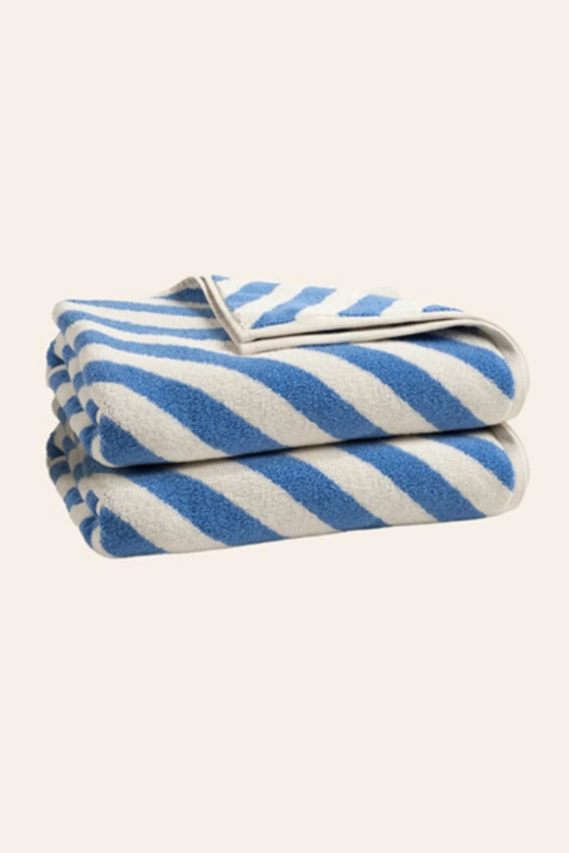Zsa Zsa Zsu Striped Cotton Bath Towel Set