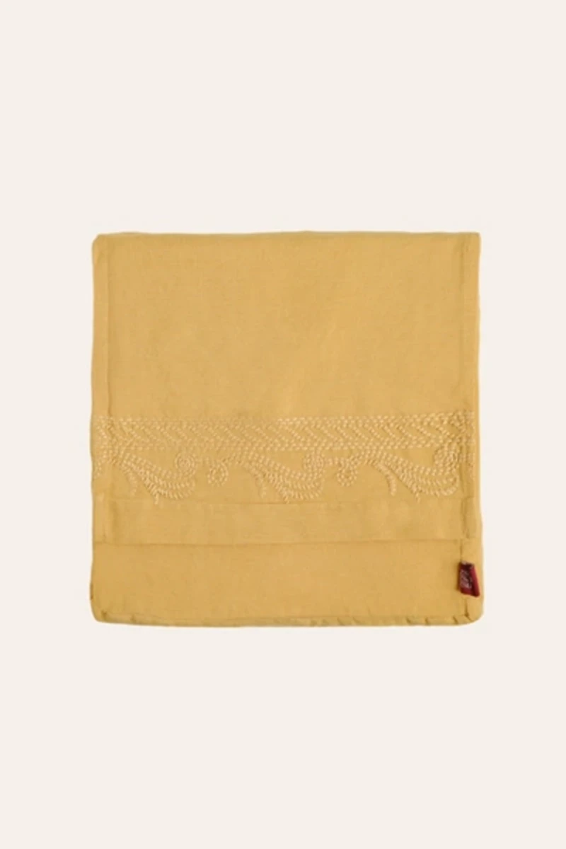 Zsa Zsa Zsu Mino Emroidered Cotton Linen Duvet Cover Set
