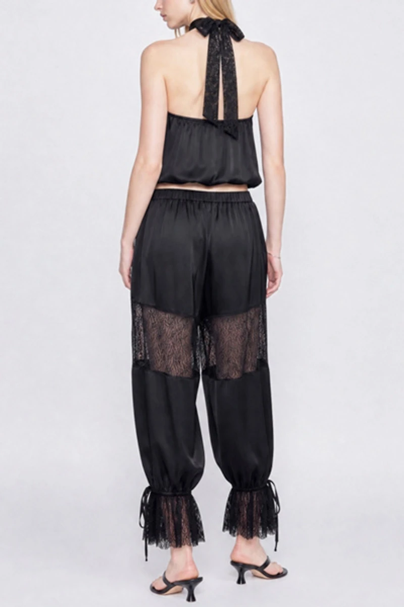 Personal Code Antoinette Satin Bubble Top