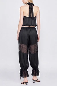 Personal Code Antoinette Satin Bubble Top