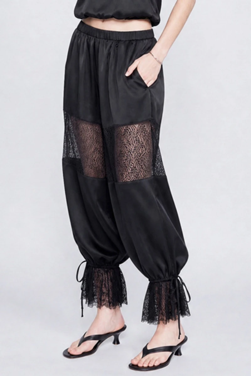 Personal Code Antoinette Satin Bloomer Pants