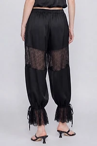 Personal Code Antoinette Satin Bloomer Pants