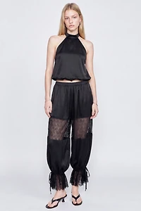Personal Code Antoinette Satin Bloomer Pants