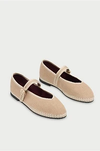 Flabelus Pierre Linen Mary Jane