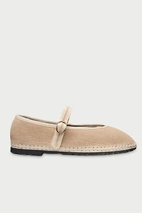 Flabelus Pierre Linen Mary Jane