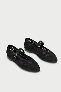 Flabelus Pierre Lace Mary Jane