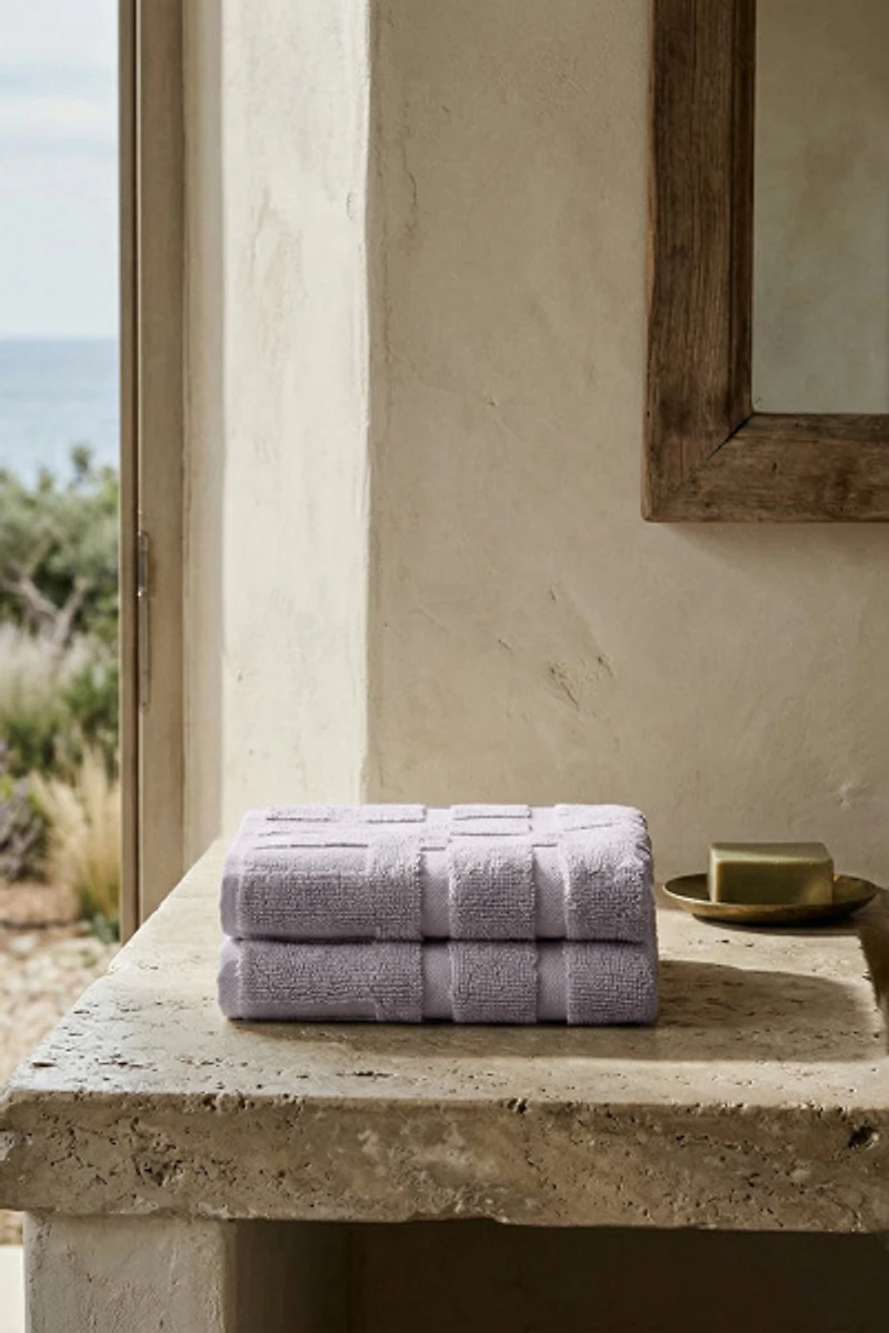 Italic Capri Towels Washcloth Set