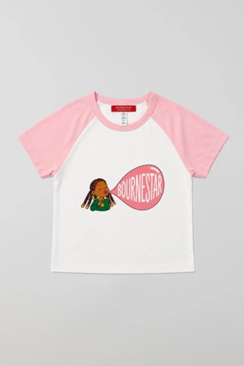 Bournestar Bubblegum Baby Tee