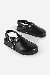 Intentionally Blank Agacia Leather Slingback Mule