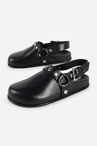 Intentionally Blank Agacia Leather Slingback Mule