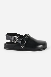Intentionally Blank Agacia Leather Slingback Mule