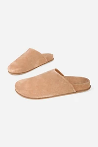 Intentionally Blank Agatha Suede Slip On Mule