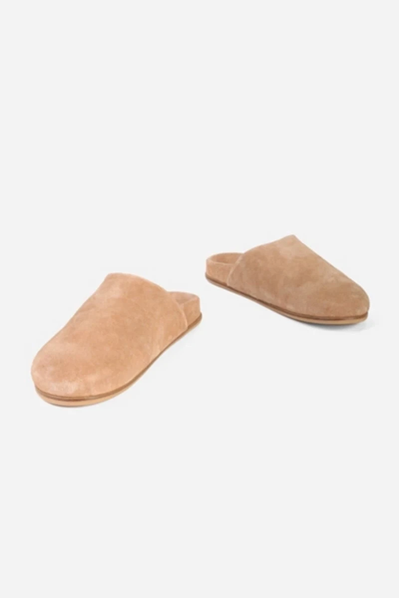 Intentionally Blank Agatha Suede Slip On Mule