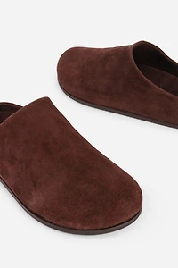 Intentionally Blank Ago Suede Mule