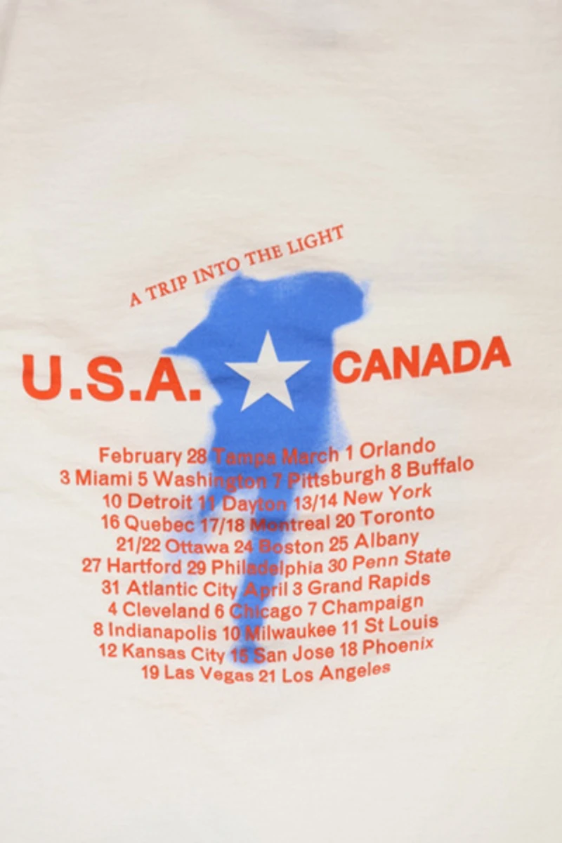 Vintage Phil Collins A Trip Into The Light Tour Tee