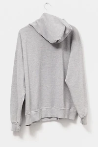 Vintage Y2K Distressed Gray Hoodie Graphic Sweatshirt