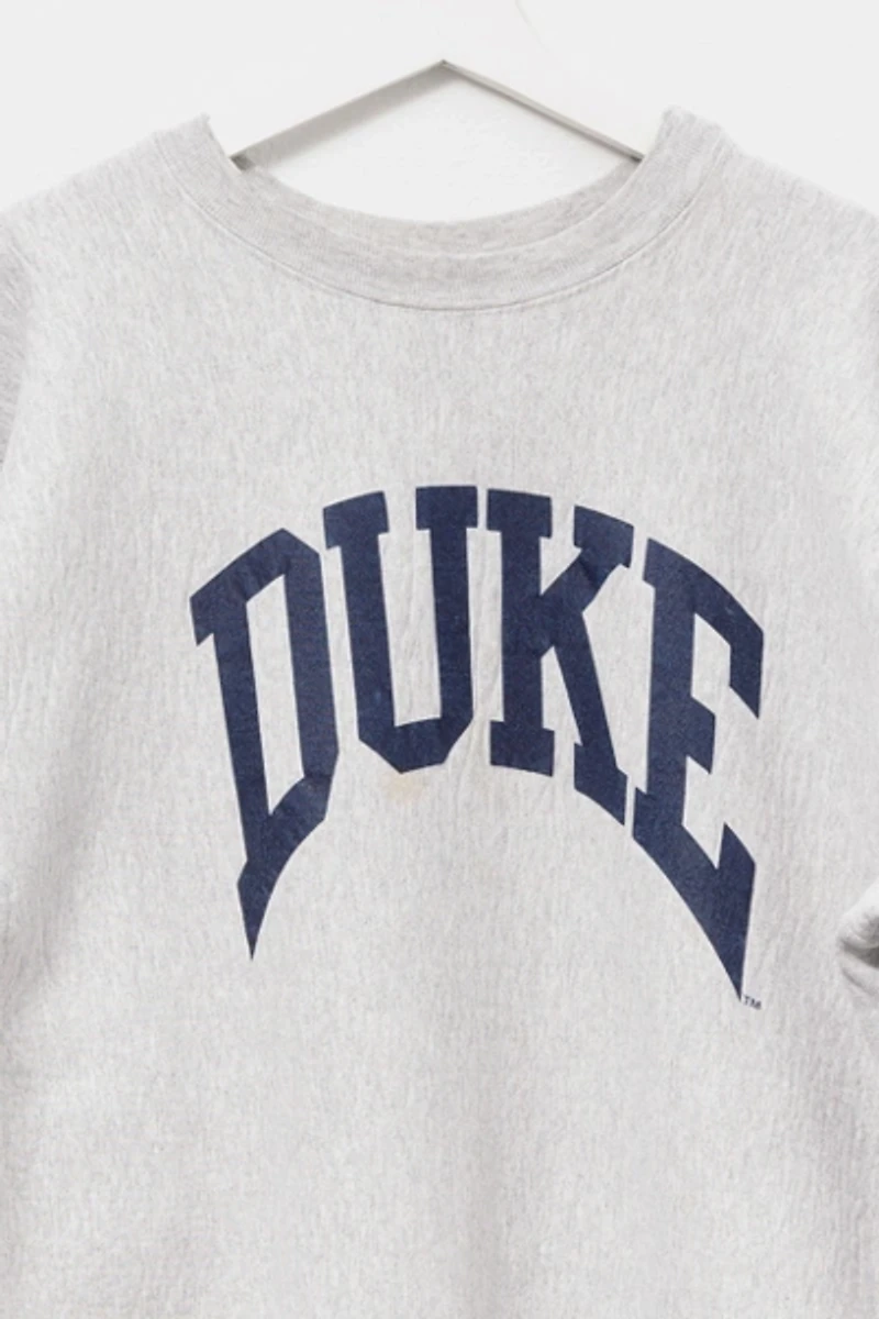 Vintage 1990s Duke Reverse Weave Crewneck Sweatshirt