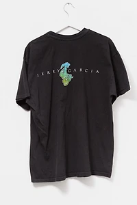 Vintage 1990s Jerry Garcia Distressed Graphic Band T-Shirt