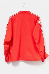 Vintage 1980s Canon Cameras Red Lightweight Jacket