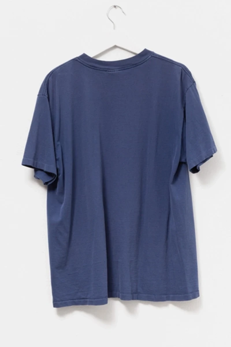 Vintage 1990s Distressed Washington Navy Blue T-Shirt